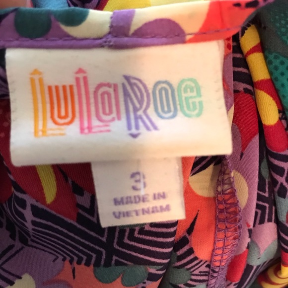 NWT LuLaRoe Bianka floral kimono - Picture 5 of 6